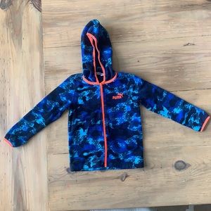 Puma Toddler Fleece Zip Up Jacket